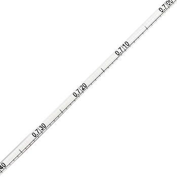 匡建仪表 石油密度计 测油液体密度计高精度石油玻璃测量仪检测仪比重计 0.8-0.85 