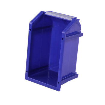 海斯迪克 HKCC04 零件盒组合式 塑料元件物料盒货架螺丝盒 HC3红460*300*170mm（1个）