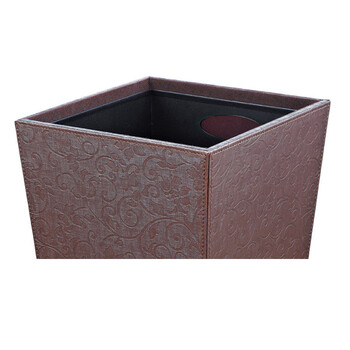 南 GPX-45J 南方套皮房间桶 咖啡色 果皮桶  商用酒店宾馆客房垃圾桶