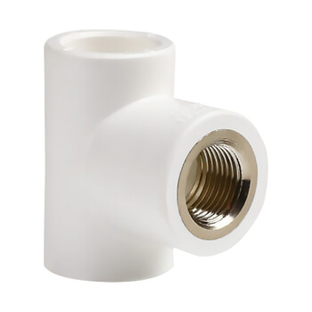 联塑 LESSO ppr水管配件 内丝三通 内螺纹三通Ⅰ型(PP-R 配件)白色 dn32X1/2＂