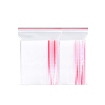 稳斯坦 WST191 包装袋 防潮袋 加厚密封PE封口袋 透明食品塑料袋35*45 cm100个(10丝)