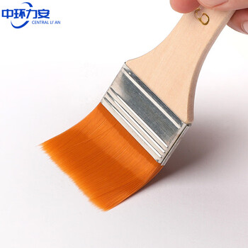 中环力安 6#50把 尼龙板刷油画刷烧烤毛刷油漆刷除灰尘尼龙板刷ZHLA8056