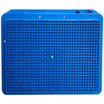 兰诗（LAUTEE）EU4328物流箱 大号长方形周转箱仓储快递收纳箱 蓝色400*300*280