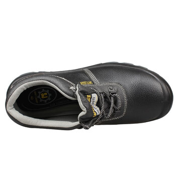 鞍琸宜/SAFETYJOGGERSBESTRUNS3劳保鞋钢头钢底防砸防刺穿防静电透气耐磨防护鞋黑色44码1双可定制