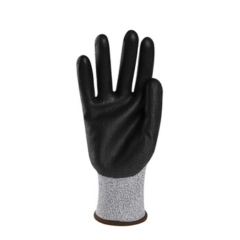 安思尔Ansell 48-701手套PU涂层中量型劳保手套 耐磨防割防护手套 9码 12副/打【可定制】