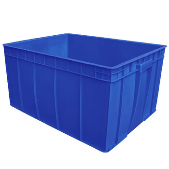 飞尔 塑料周转箱 塑料方盘 长方形中转箱 仓库物料胶箱【A特大箱 720x560x380mm】