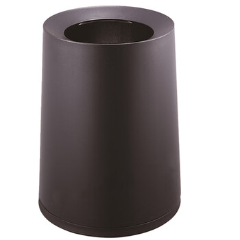南 GPX-3E 锥形房间桶 黑色烤漆 商用 南方垃圾桶 酒店宾馆客房果皮桶