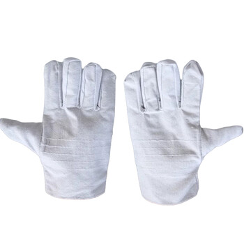 玄蜂 XYST-FB6 帆布手套 通用均码 10双/打（计价单位：双）定制商品  白色