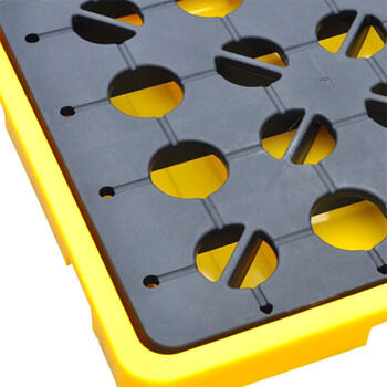 冰禹 防渗漏托盘卡板 油桶机油化学盛漏接油盘防渗漏平台 1300*680*150mm BY-3042