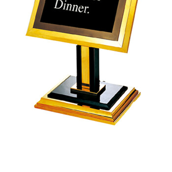 南 P-22 南方名牌 镜金 户外展示架 立牌 酒店迎宾牌 导向牌 宣传牌