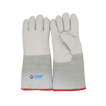安百利（ANBOLY）ABL-D02 冷冻储藏室 牛皮低温手套36CM