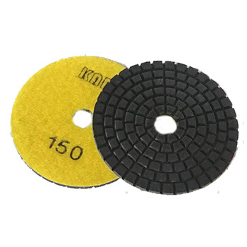 伽華（KARVA）JH-05 150目圆形花岗岩水磨片 6片装 大理石 花岗石百洁垫 水磨片 抛光修边机圆形水磨片