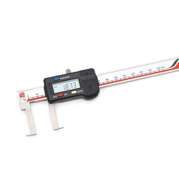 广陆guanglu 扁头内沟槽数显卡尺25-200mm 0.01 电子数显游标卡尺内径内圆不锈钢尺量具115-102