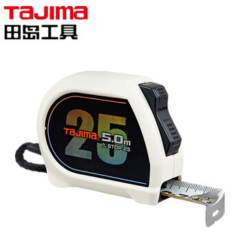 田岛（TAJIMA）1001-2432 钢卷尺SIGMA刚厚卷尺3.5米盒尺米尺双面刻度双色尺带双重锁定 测量伸缩尺木工16mm