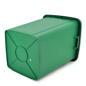 白云清洁（baiyun cleaning）AF07313 方形垃圾桶 100L绿色
