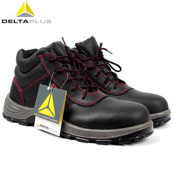 代尔塔（Deltaplus）301110 电工劳保绝缘安全鞋18KV 男女春夏季高帮 透气防砸防穿刺 42码 1双