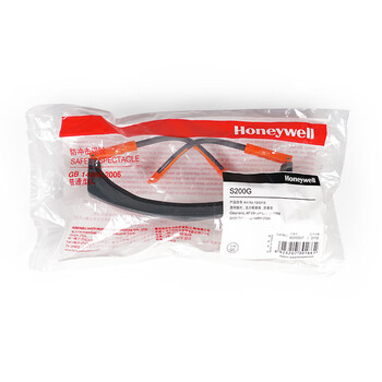 霍尼韦尔护目镜S200G透明镜片男女防风防沙防尘防雾眼镜120310 