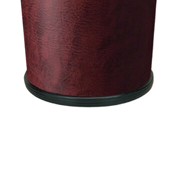 南 GPX-178 南方圆锥形房间垃圾桶 酒红色皮 酒店宾馆商用客房垃圾桶 居家房间桶 果皮桶