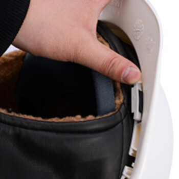 聚远 JUYUAN 冬季保暖防寒安全帽防冻棉安全帽头套工地建筑工程劳保 保暖防寒头套 防寒棉安全帽内衬