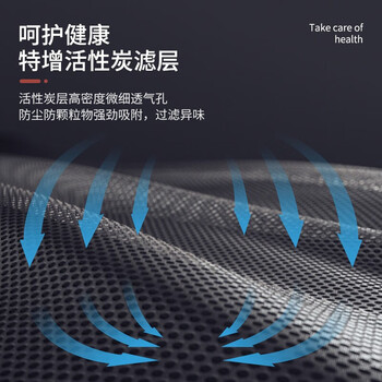 3M活性炭口罩9541头戴式KN95减除有机蒸气异味及防颗粒物口罩口罩25个/盒货期7天
