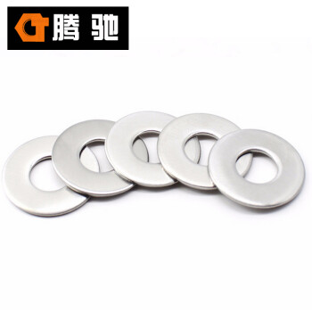 腾驰 CT 316 平垫 DIN125A 不锈钢密封垫圈 金属挡圈平圆螺丝垫片 M1.6（8000支/盒）