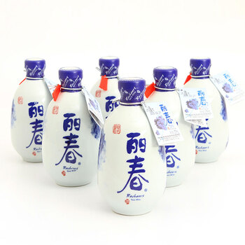 塔牌 牡丹丽春八年 半干型 绍兴黄酒 375ml*6瓶 整箱装 特型酒礼盒装 