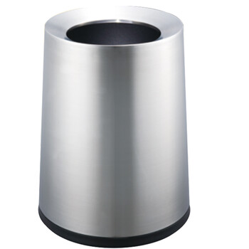 南 GPX-3E 锥形房间桶 砂银钢 商用不锈钢 南方垃圾桶 酒店宾馆客房果皮桶
