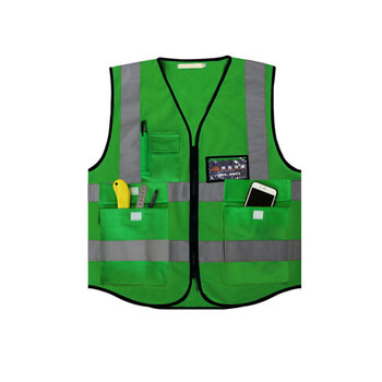 冰禹 BYaf-35 反光马甲反光背心 救援服施工夜间作业警示服 涤纶反光衣环卫施工服