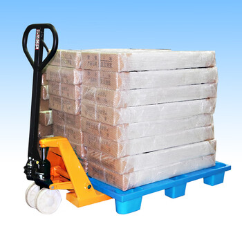 恒载 塑料九脚托盘仓库防潮板叉车托盘栈板物流垫仓板1100*900*140