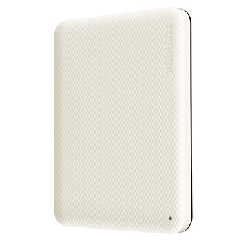 东芝（TOSHIBA）2TB 移动存储 移动硬盘 小小白桃 V10系列 兼容Mac 便携 高速传输 密码保护 照片备份