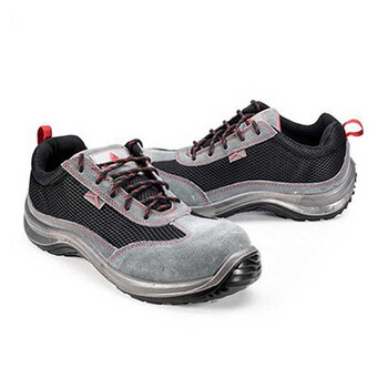 代尔塔301223   ASTI 12KV彩虹系列简约版防砸防刺穿12KV绝缘鞋 灰色 44*1双