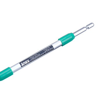 安力士牌（ANEX）ALH-250 延长杆批头接杆 电动延长接杆 加长杆六角套筒接杆螺丝刀 延长杆250mm