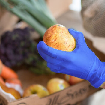 爱马斯（AMMEX）ACBN4250一次性加厚丁腈手套 实验室清洁检查 定做 S码 50只/盒