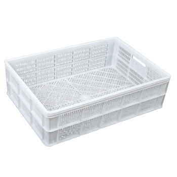 稳斯坦 WST190 加厚塑料周转筐 周转箱 筐服装收纳箱水果蔬菜存储箱 610*425*320mm