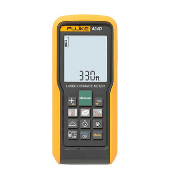 福禄克（FLUKE）F424D 激光测距仪 手持式红外测距仪 激光尺 100m 3年维保 Fluke-424D