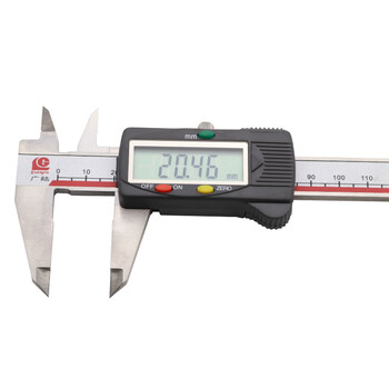 广陆guanglu 塑料罩壳 数显卡尺0-200mm 高精度 不锈钢卡尺游标卡尺 四用快显 测量工具 111-102B