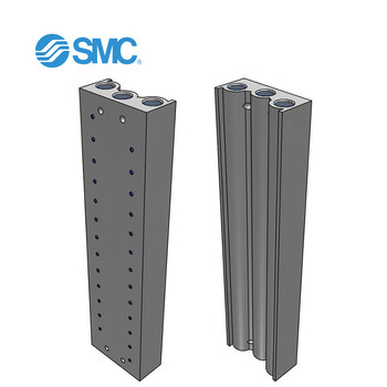 SMC SS5Y5-20-13 5通电磁阀 直接配管型集装式 整块型底板/各自配线 集装式型号 20型13阀 适用SY5000系列