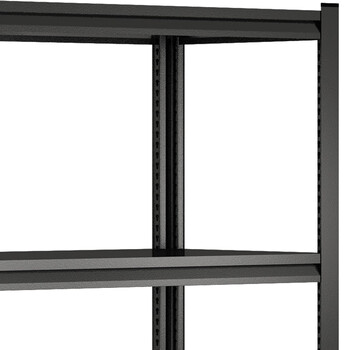 知旦 钢制货架 三层500*300*800 仓库货架置物架 HJ603