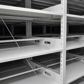 万尊仓储密集架手摇移动密集柜钢制轨道移动货架档案柜一列5组每立方单价 单组尺寸900mm*2300mm*560mm