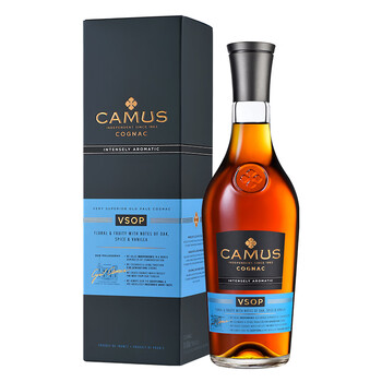 卡慕（CAMUS） VSOP醇酿升级版 700ml  法国原装 干邑白兰地洋酒 40度