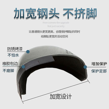 鞍琸宜 SAFETY JOGGER bestrun251钢头钢底防砸防刺穿防静电耐高温劳保鞋男安全鞋 黑色 42