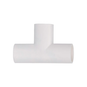 联塑 LESSO 管三通PVC电工套管配件白色 φ20