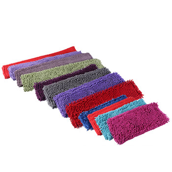 海斯迪克 尘推平板拖把排拖 90CM拖把颜色随机 办公室家政工厂车间商场保洁吸水去污可拆卸 (1个装) HKW-70