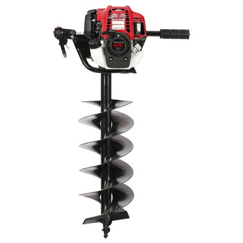 锐尔（real）本田引擎地钻挖坑打洞机农用种植机栽树宗申动力打桩打孔机冰钻机 四冲程本田GX50涡轮式裸机