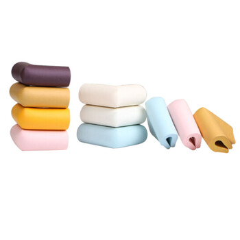 海斯迪克 HK-339 L型防撞角10个 安全防护角 桌角防碰保护套 优质加厚款颜色随机