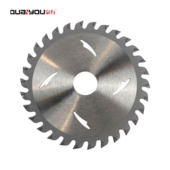 泉有（quanyou） 4寸木工切片附件合金圆锯片硬质合金木工锯片105(4")*2*20*30T木用