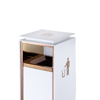 南 GPX-9A 南方座地烟灰桶  白色烤漆 商场垃圾桶 酒店落地烟灰桶立式果皮桶商场垃圾筒