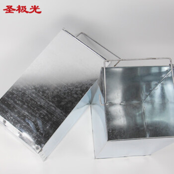 圣极光不锈钢垃圾桶上开口大厅灭烟桶710840可定制29*29*63cm