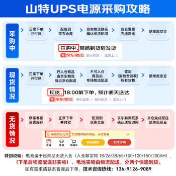 山特（SANTAK）UPS不间断电源电池 城堡系列铅酸免维护蓄电池 山特电池 C12-26AH