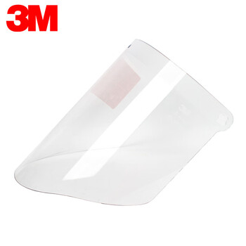 3M 82700 W96 防化学品耐酸碱面屏（防酸碱）抗冲击防飞溅透明聚酸酯面罩 1片 定做